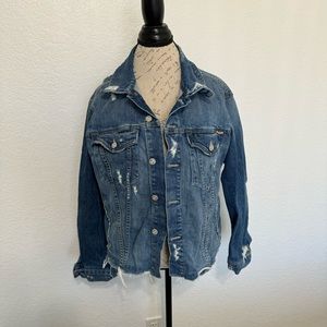MOTHER The Cut Denim Jacket